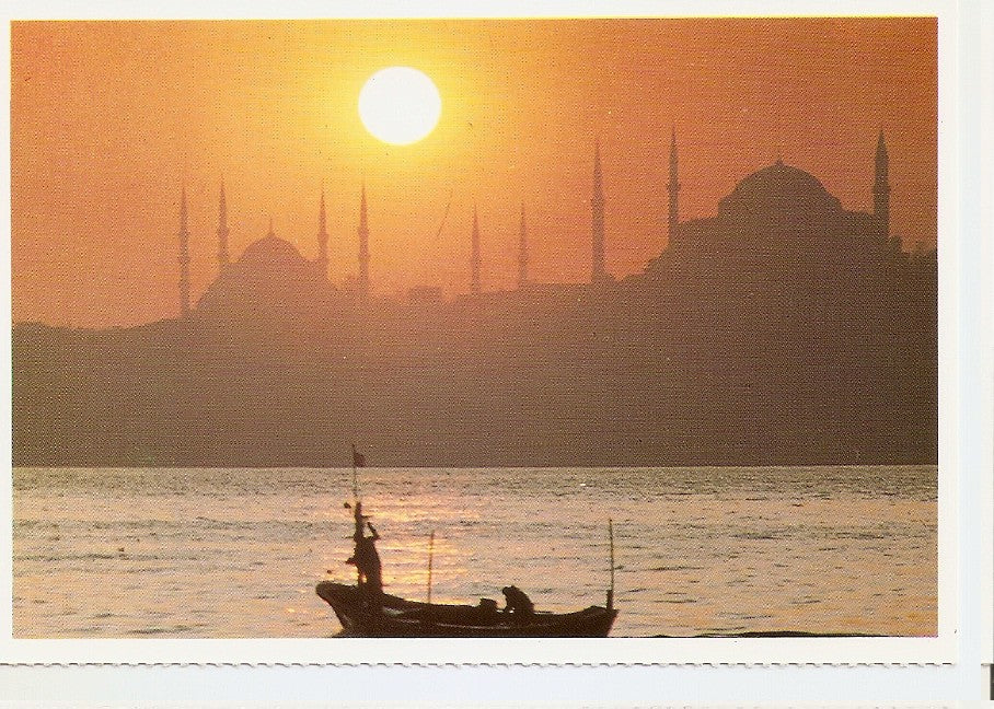 Postal 046821 : Istanbul - Turkiye. Ayasofya ve Sultanahmet Camii