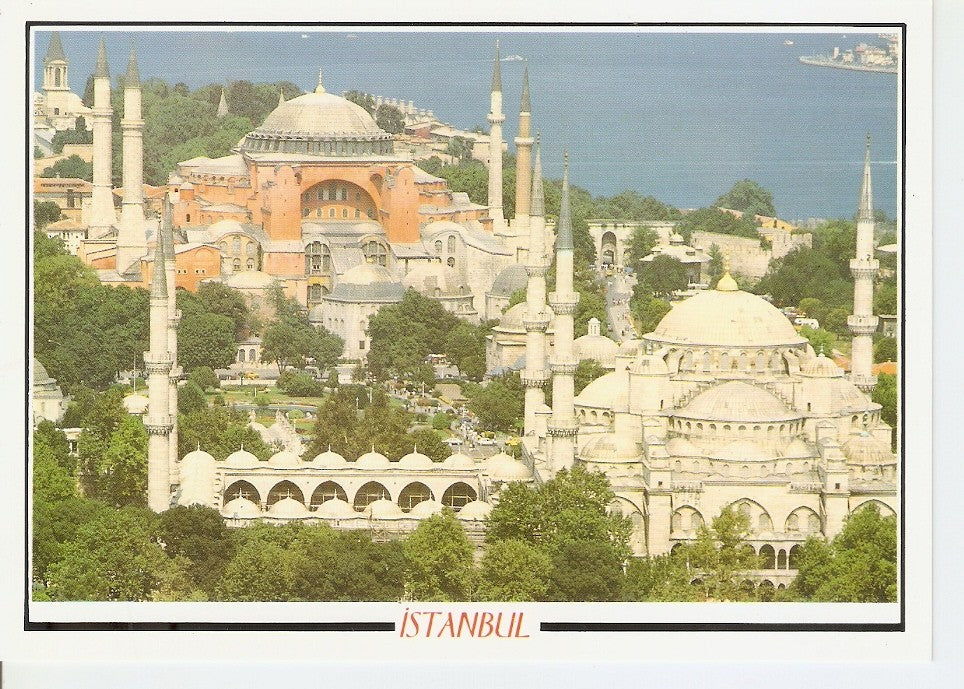 Postal 046824 : Istanbul - Turkiye. Sultanahmet Camii. Ve Ayasofya Muzesi