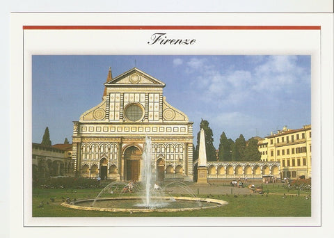Postal 046831 : Santa Maria Novella.dante Purgatorio c.XV