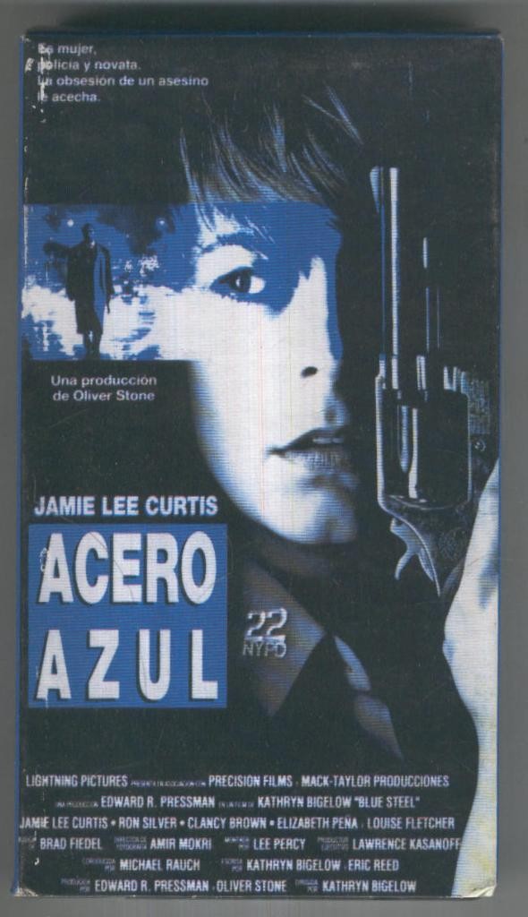 VHS Cine : ACERO AZUL - Kathryn Bigelow
