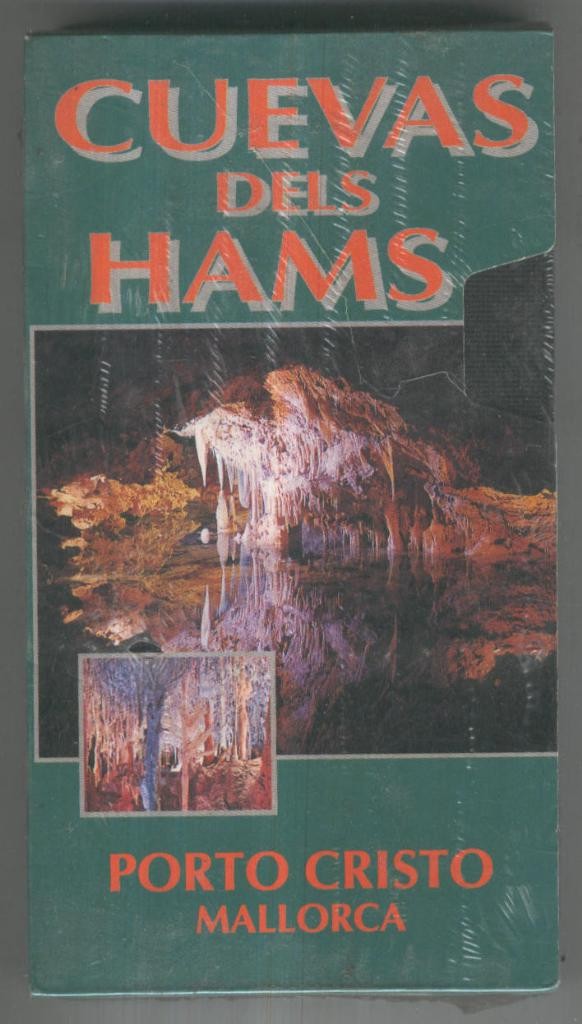 VHS Documental : CUEVAS DELS HAMS, Porto Cristo, MALLORCA