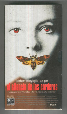 VHS Cine : EL SILENCIO DE LOS CORDEROS - Jonathan Demme