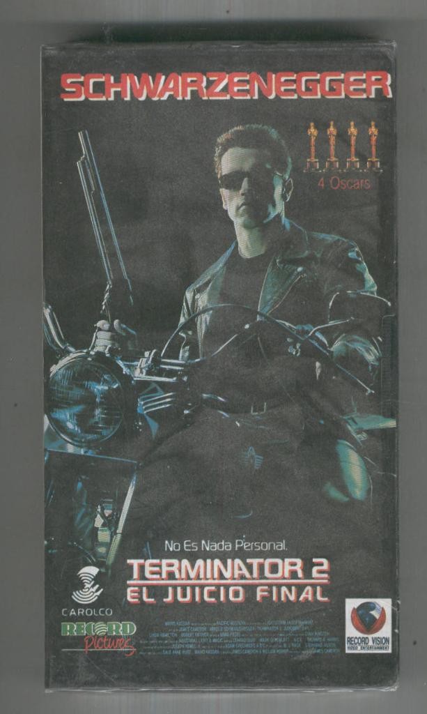 VIDEO VHS: TERMINATOR 2, EL JUICIO FINAL - James Cameron