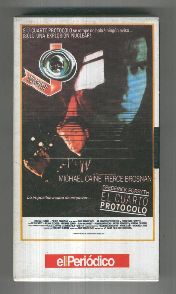 VHS Cine : EL CUARTO PROTOCOLO - John Mackenzie