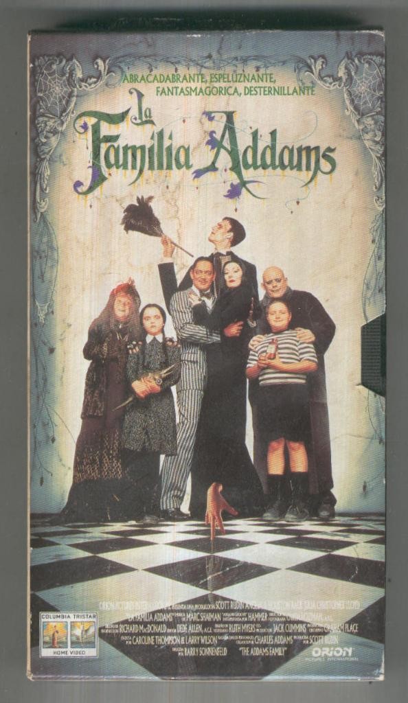 VHS Cine: LA FAMILIA ADAMS - Barry Sonnenfield