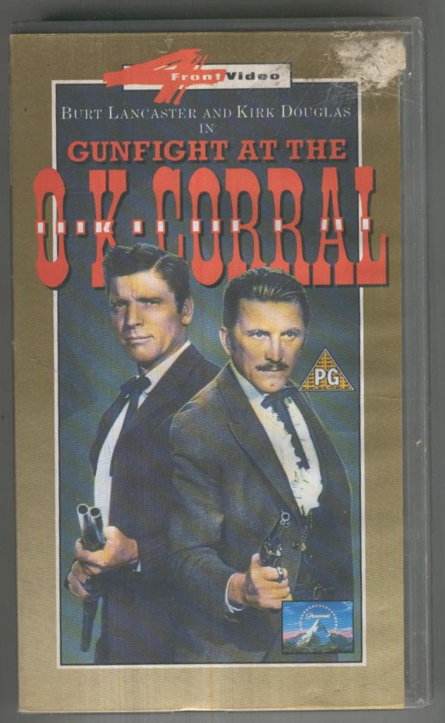 VHS Cine: Gunfight at the OK CORRAL - John Sturges