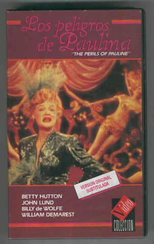 VHS Cine: LOS PELIGROS DE PAULINA - George Marshall