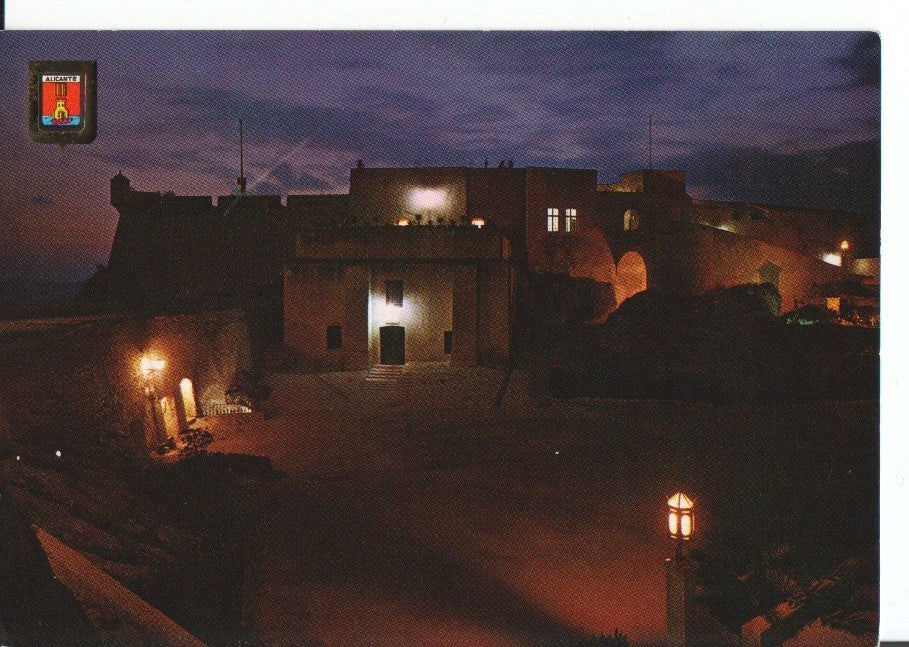 Postal-Postcard 17505: ALICANTE - Castillo de Santa Barbara (Coleccion Castillos de España)
