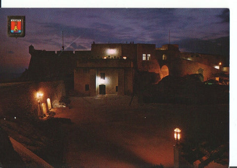 Postal-Postcard 17505: ALICANTE - Castillo de Santa Barbara (Coleccion Castillos de España)