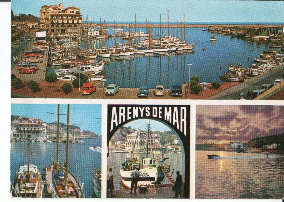 Postal-Postcard 17512: ARENYS DE MAR - Diferentes vista de Arenys de Mar