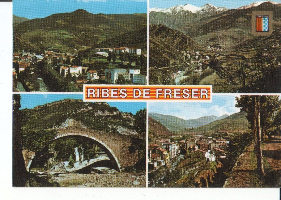 Postal-Postcard 17528: RIBES DE FRESER - Diferents aspectes de Ribes de Freser