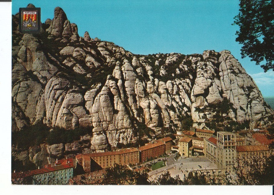 Postal-Postcard 17552: MONTSERRAT - Vista general del Santuario de Montserrat