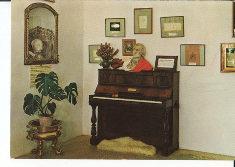 Postal-Postcard 17554: MALLORCA Valldemosa - Piano de Chopin