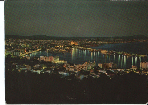 Postal-Postcard 17558: PALMA DE MALLORCA - La Bahia de Noche