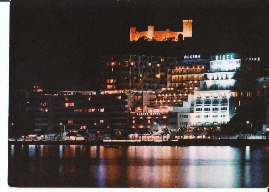 Postal-Postcard 17563: PALMA DE MALLORCA - Paseo Maritimo. Vista Nocturna 03