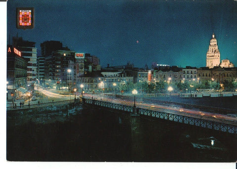 Postal-Postcard 17581: MURCIA - Puente Viejo. Gran Via y Glorieta de España