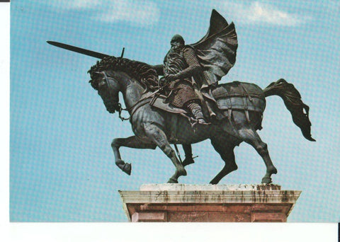 Postal-Postcard 17586: BURGOS - Estatua del CID CAMPEADOR en Brugos