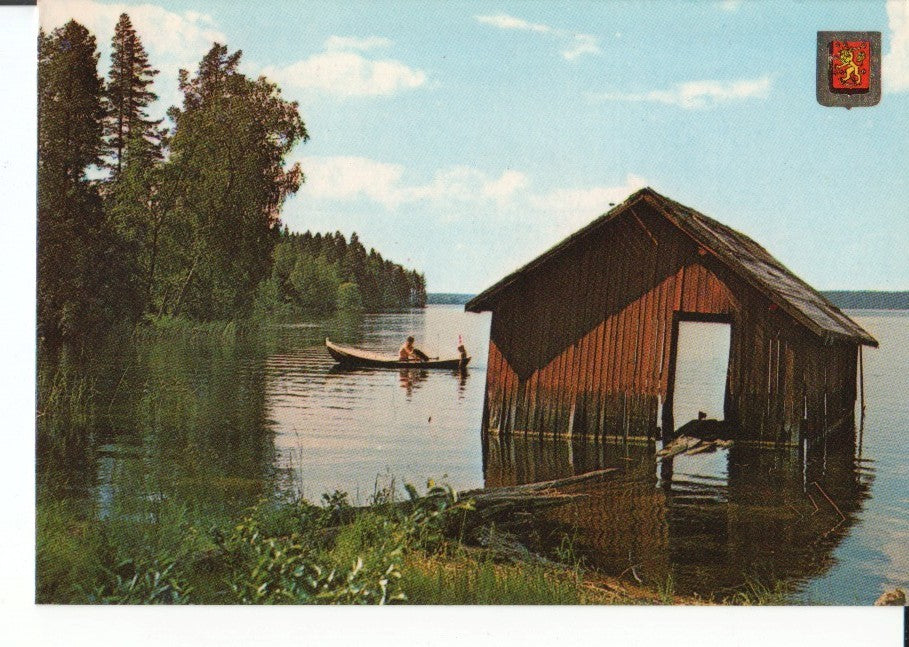 Postal-Postcard 17594: SUOMI FINLAND - View of Lake of FINLAND