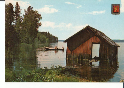 Postal-Postcard 17594: SUOMI FINLAND - View of Lake of FINLAND
