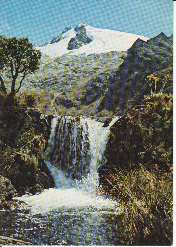 Postal-Postcard 17364: LAGUNA VERDE Sierra Nevada - Los Andes VENEZUELA