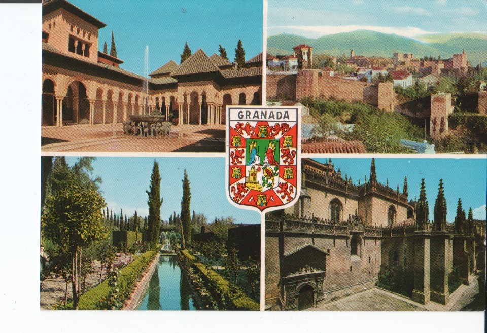 Postal-Postcard 17412: GRANADA - Diferentes Vistas