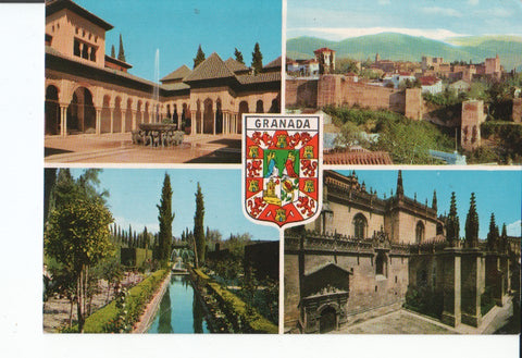 Postal-Postcard 17412: GRANADA - Diferentes Vistas