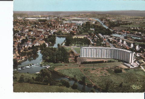 Postal-Postcard 17416: MONTBELIARD - Vue Generale. Le Banane et les bords de lAllan