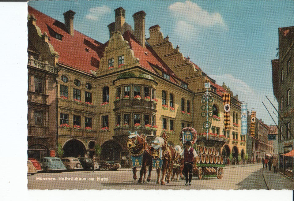Postal-Postcard 17417: MUNCHEN - The Royal Brewery