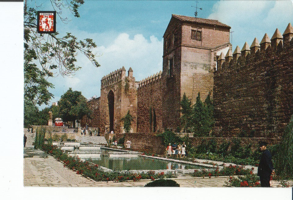 Postal-Postcard 17431: CORDOBA - Murallas y Jardines en la Puerte de Almodovar