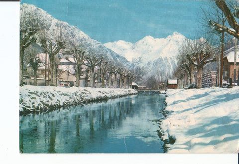 Postal-Postcard 17454: BOURG DOISANS - La Rive et le massif de Belledonne