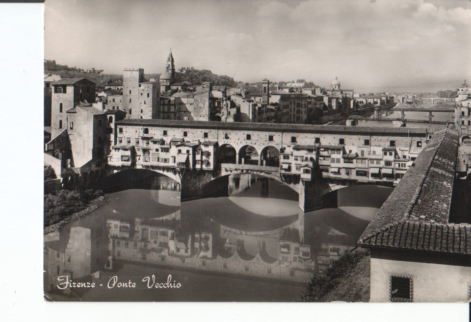 Postal-Postcard 17460: FLORENCE - Le Vieux Pont The Old Bridge. PONTE VECCHIO