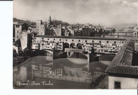 Postal-Postcard 17460: FLORENCE - Le Vieux Pont The Old Bridge. PONTE VECCHIO