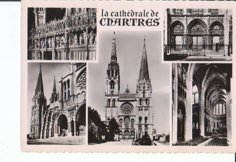 Postal-Postcard 17465: LA CATHEDRALE DE CHARTRES - Diferents views