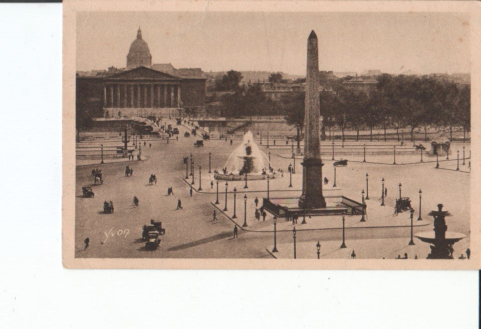 Postal-Postcard 17480: PARIS EN PLANANT - Place de la Concorde Obelisque et la Chambre des Deputes