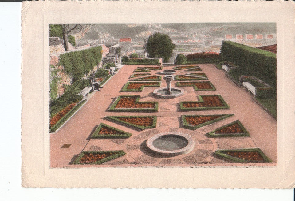 Postal-Postcard 17495: MONASTERE DE CIMIEZ - Nice Le Jardin Anglais