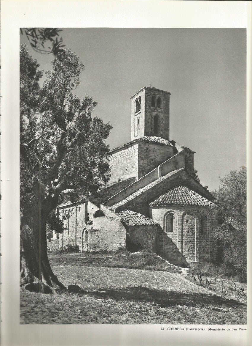 Lamina 007: CORBERA (Barcelona). Monasterio de San Pons