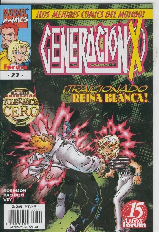 Generacion X volumen 2 numero 27:  (papel algo acartonado por haber estado en lugar humedo)