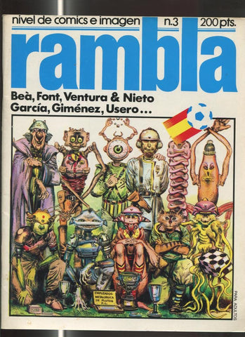 Rambla revista de comic numero 03: Verde oscuro de Tha