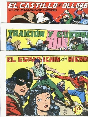 El Espadachin de Hierro coleccion facsimil