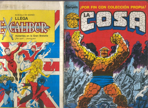 La Cosa numero 01 (numerado 2 en trasera)