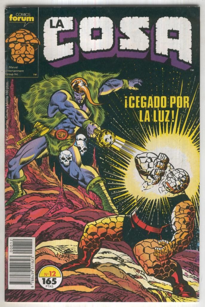 La Cosa numero 12 (numerado 1 en trasera)