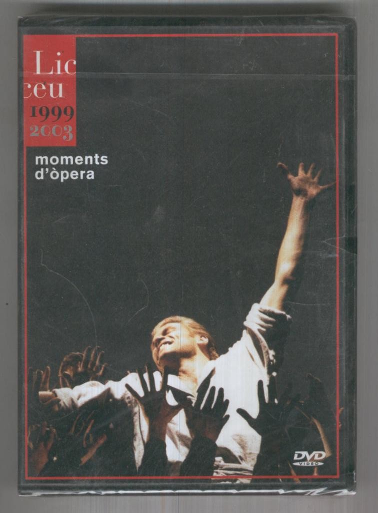 DVD Documental: LICEU 199-2003, MOMENTS D,OPERA