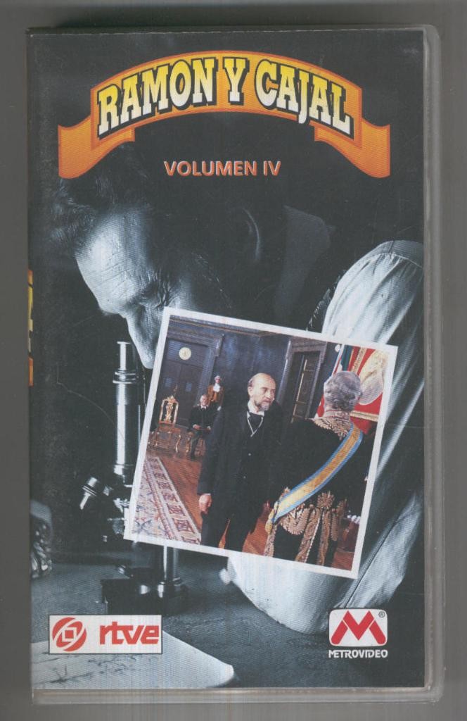 VHS Serie: RAMON Y CAJAL, Volumen IV - (Serie RTVE) 