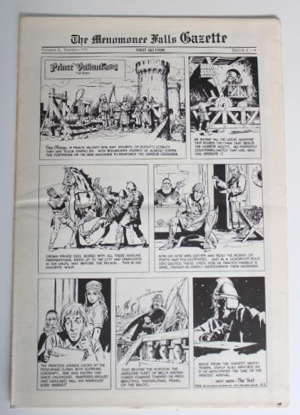 The Menomonee Falls Gazette Vol.04 No.170 - First Section (1975)