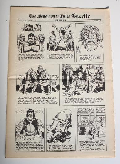 The Menomonee Falls Gazette Vol.04 No.176 - First Section (1975)
