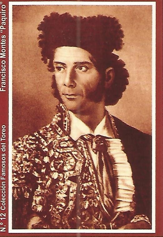 CALENDARIO PUBLICITARIO 12: Coleccion Famosos del Toreo: Francisco Montes Paquiro