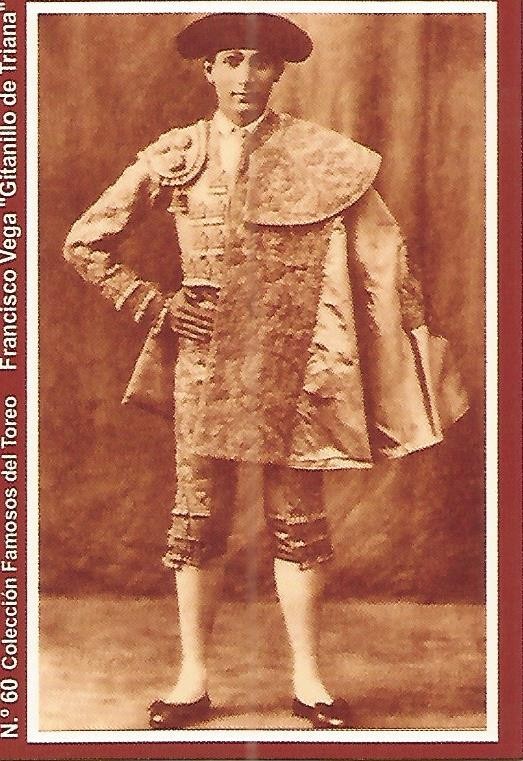 CALENDARIO PUBLICITARIO 60: Coleccion Famosos del Toreo: Gitanillo de Triana