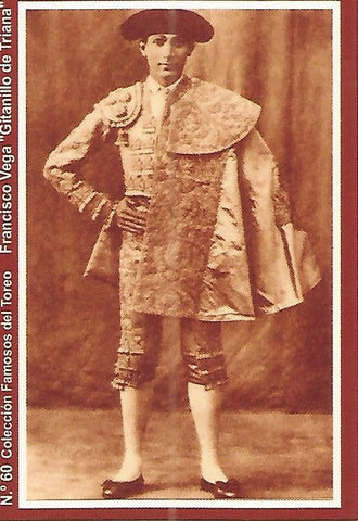 CALENDARIO PUBLICITARIO 60: Coleccion Famosos del Toreo: Gitanillo de Triana