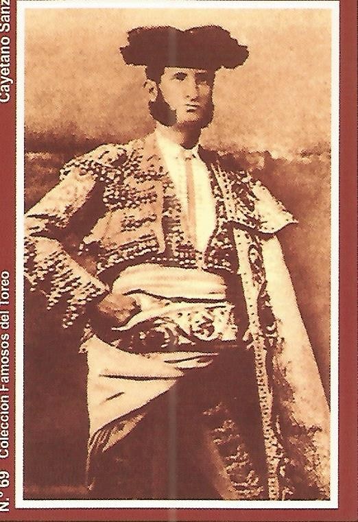 CALENDARIO PUBLICITARIO 69: Coleccion Famosos del Toreo: Cayetano Sanz