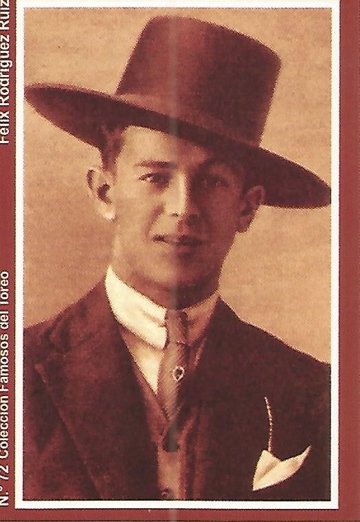 CALENDARIO PUBLICITARIO 72: Coleccion Famosos del Toreo: Felix Rodriguez